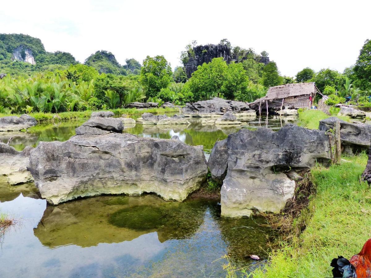 Kampoeng Karst Rammang Rammang Guest House Kasijala Exterior photo